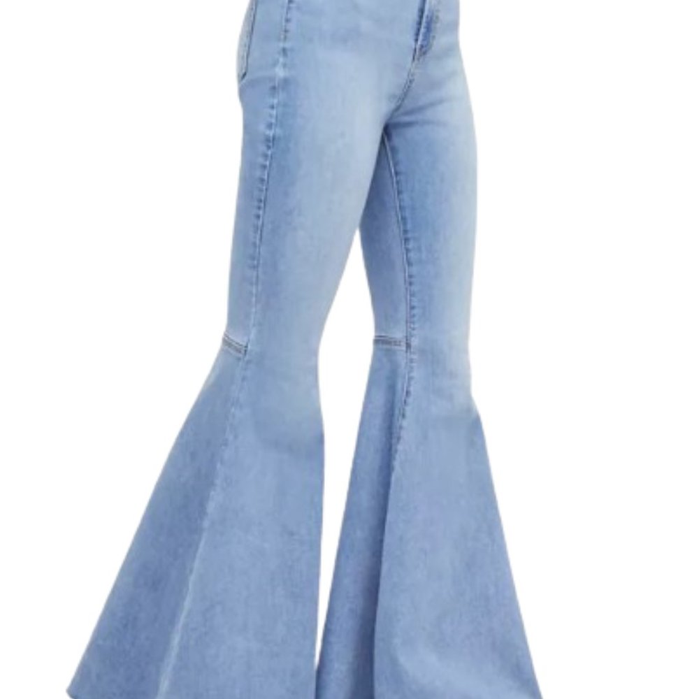 💗HOST PICK💗 Just Float on Flare Free People Jeans - Picture 10 of 13